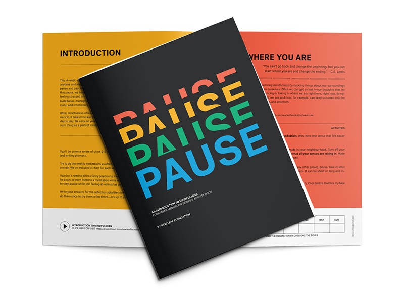 New Leaf Foundation | Pause Mindfulness Activity Book