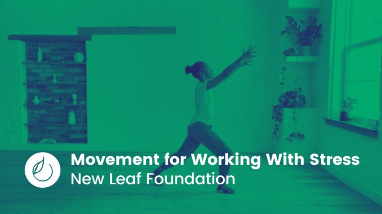 Movement for Working With Stress // New Leaf Foundation